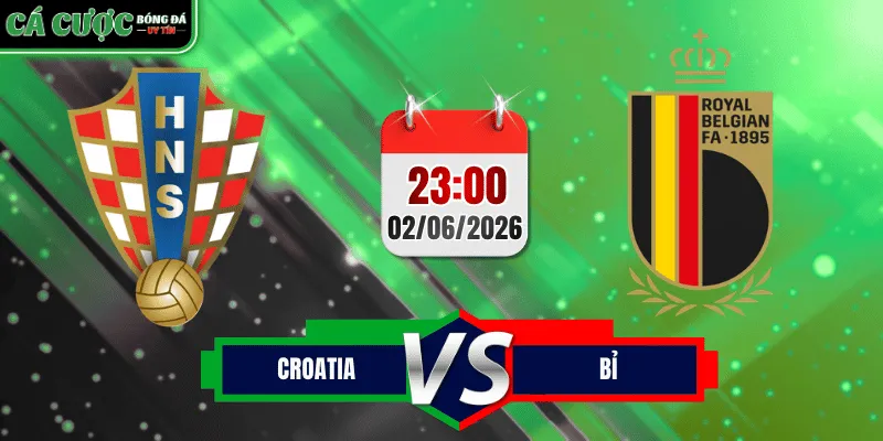 Croatia vs Bỉ